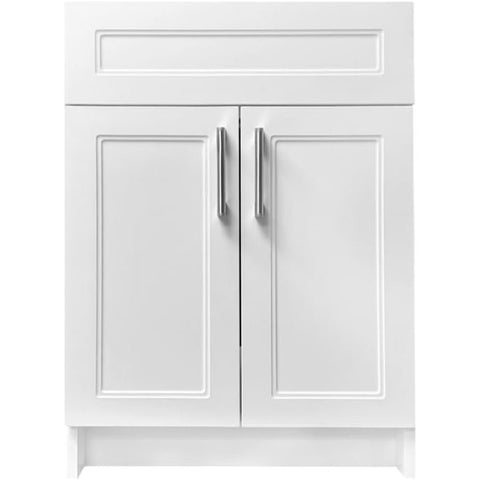 Marius 24" Modern Single Bathroom Vanity (Ceramic Sink)*, Include Two Doors. Ready-to-Assemble