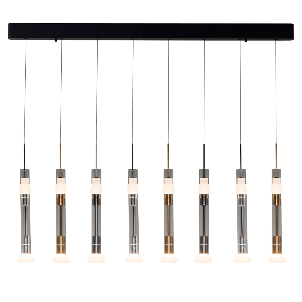 Pageone - Beam (8). Linear Pendant. 8 Light Pendant - Hbdepot