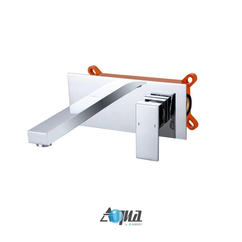 Aqua Squadra By KubeBath Single Level Wall Mount Faucet - Hbdepot