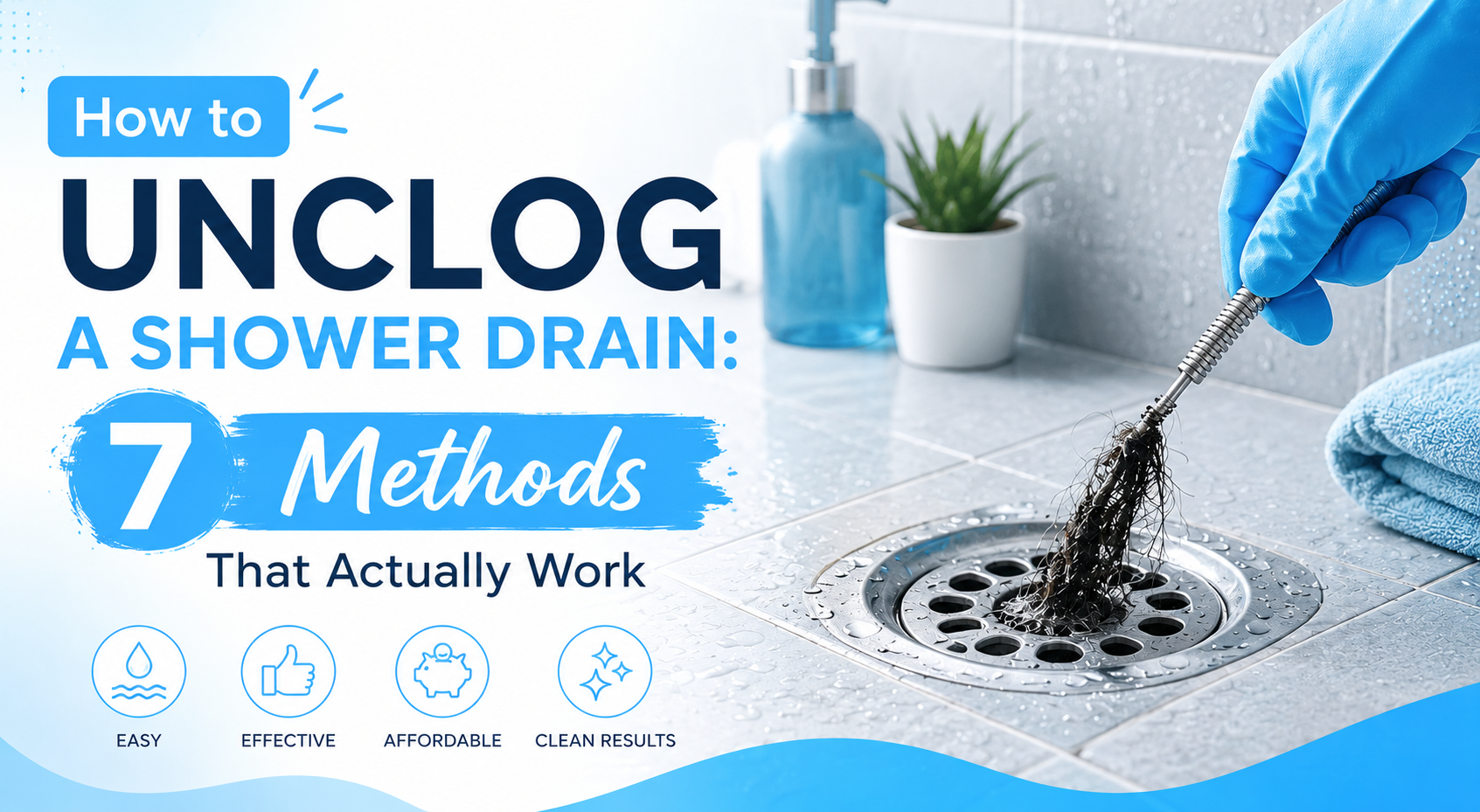 How to Unclog a Shower Drain
