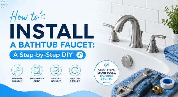 How to Install a Bathtub Faucet: A Step-by-Step DIY Guide (2026)