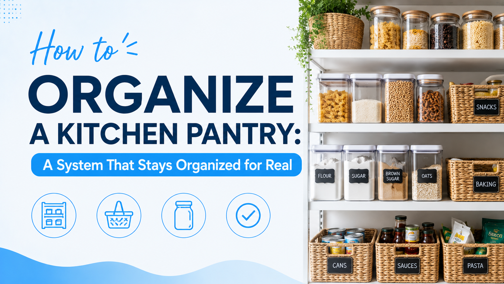How to Organize a Kitchen Pantry