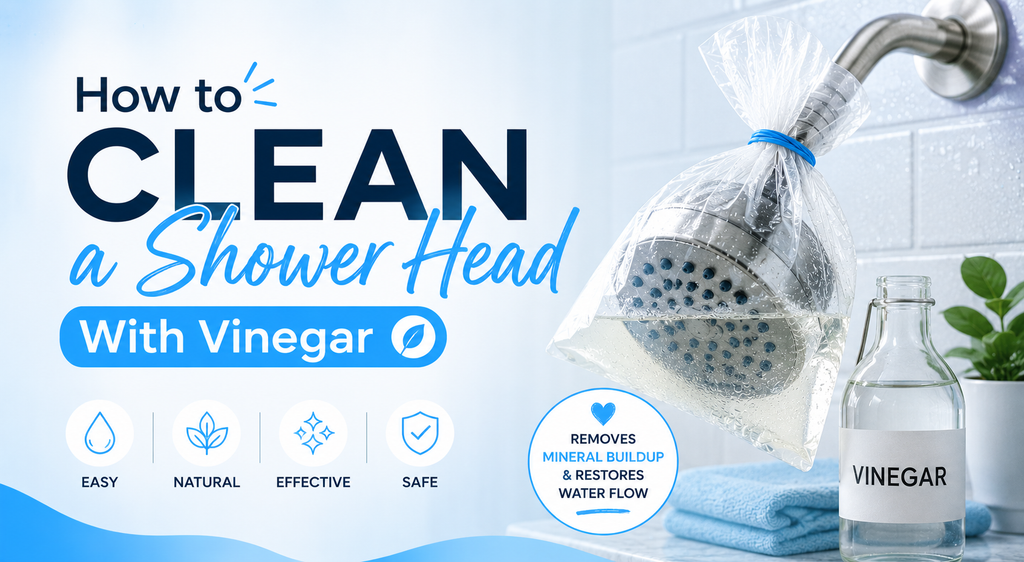 How to Clean a Shower Head With Vinegar (Step-by-Step, 2026)