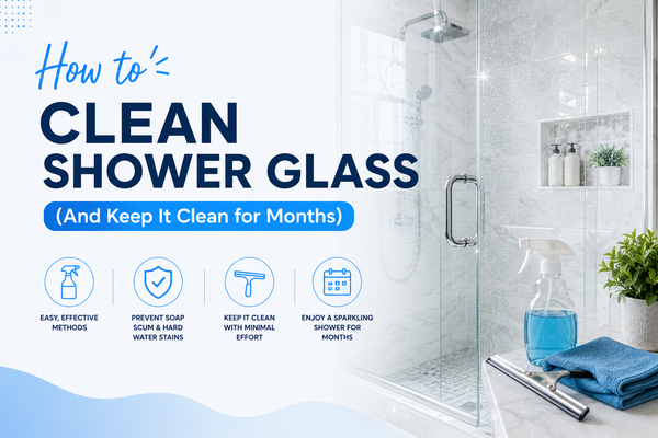How to Clean Shower Glass (And Keep It Clean for Months) — 2026 Guide
