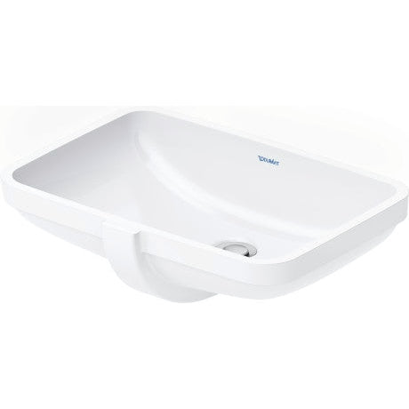 Duravit Under Counter Mounted Basin 19 1/4" x 11 3/8" White. Sink