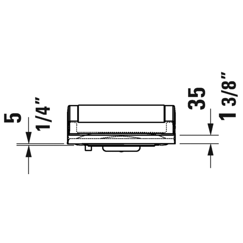 Duravit SensoWash Toilet Seat For DuraStyle (Concealed Connection) - 613200011001300