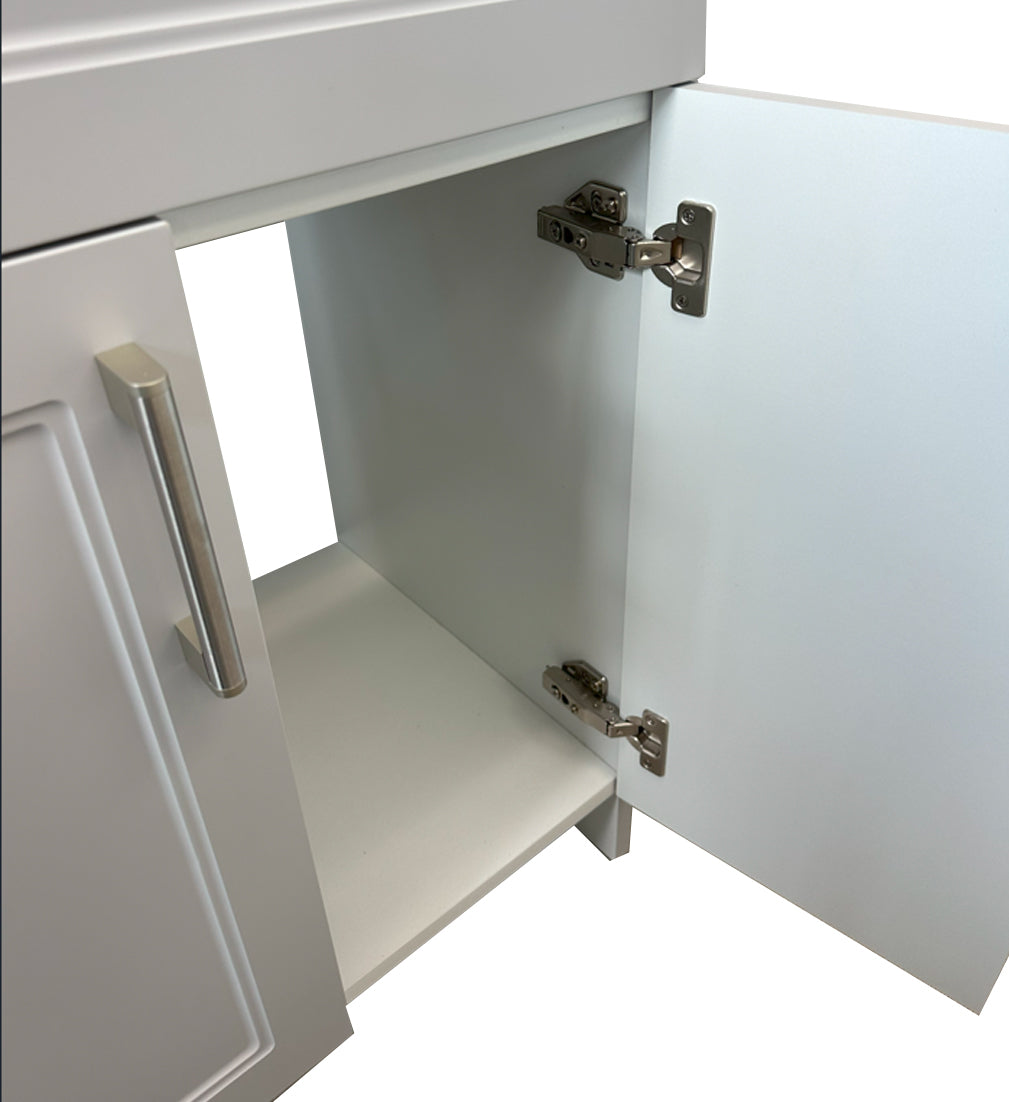 Marius 24" Modern Single Bathroom Vanity (Ceramic Sink)*, Include Two Doors. Ready-to-Assemble