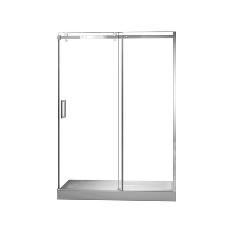 Agua Canada - 60'' Chrome shower door CLD-60-II