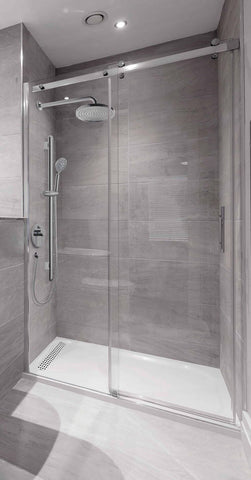 Agua Canada - 60'' Chrome shower Door CLD-60