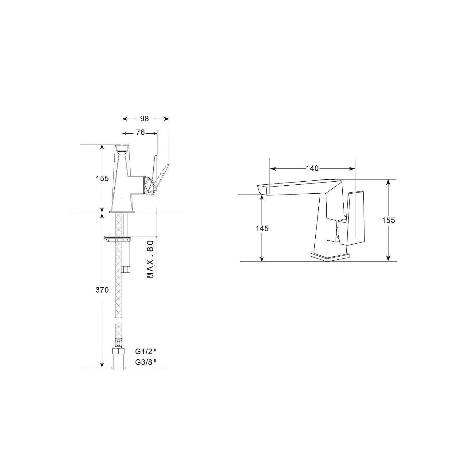 Lauretta - CRAIOVA Single Hole Faucets