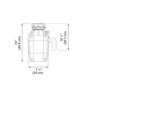 Franke - 1 1/4 HP Food Waste Disposer - FWDJ125