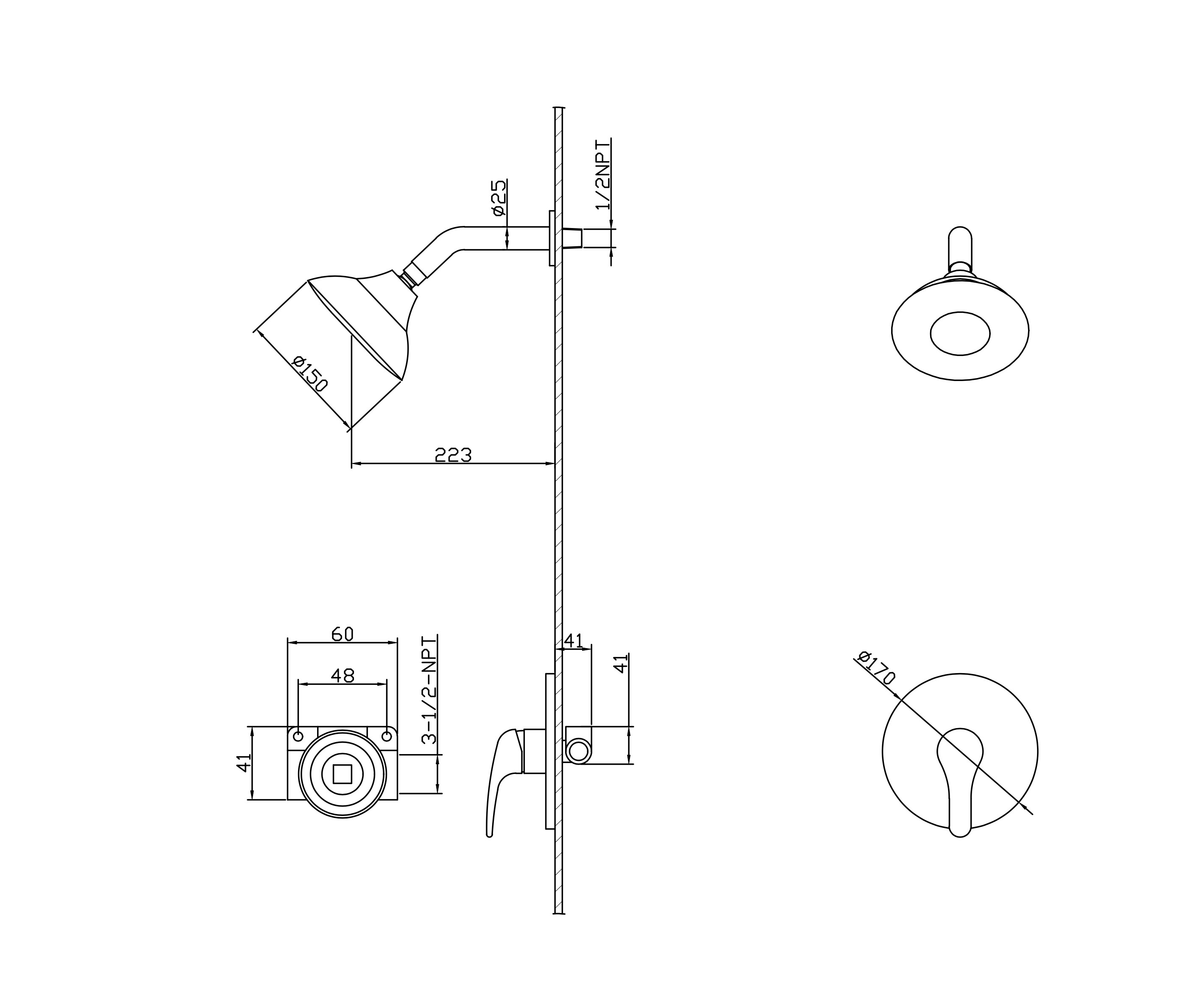 Lauretta - GALATI Galati Shower Set