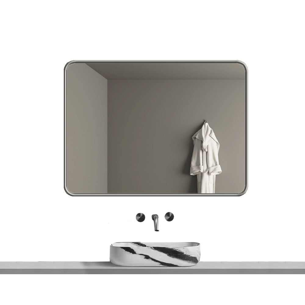 Lauretta - MODENA 36"x48" Aluminum Rectangular Mirror