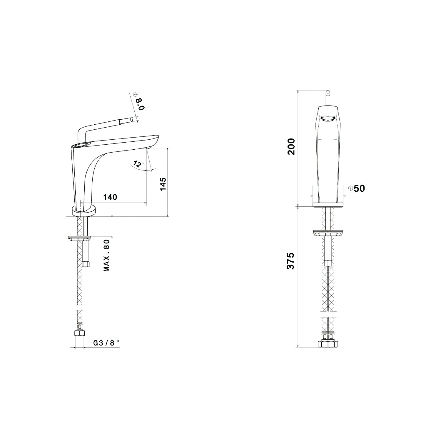 Lauretta - ROMA Single Hole Faucets