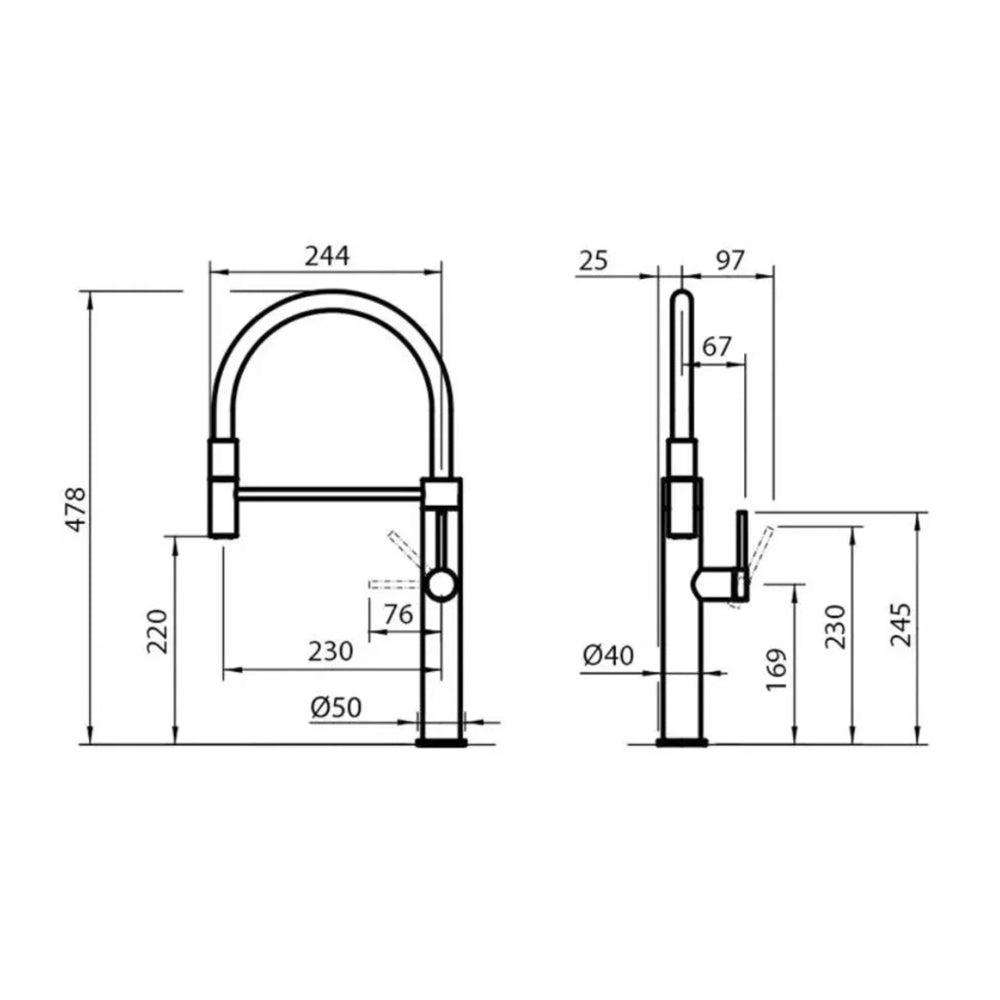 Lauretta - SORRENTO Kitchen Faucets