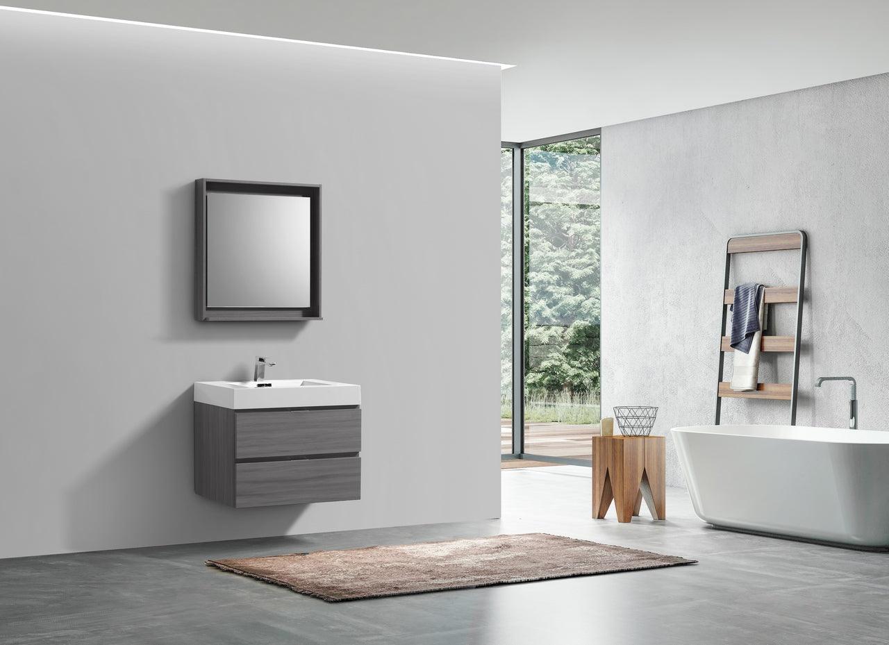 Bliss 24" Wall Mount Modern Bathroom Vanity - Hbdepot