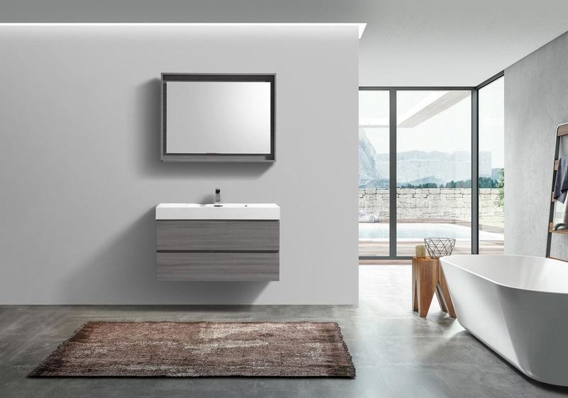 Bliss 40" Wall Mount Modern Bathroom Vanity - Hbdepot
