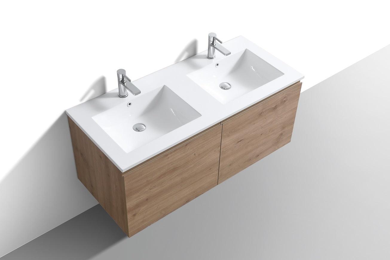 Kube Bath 48″ Double Sink Balli Modern Bathroom Vanity - Hbdepot