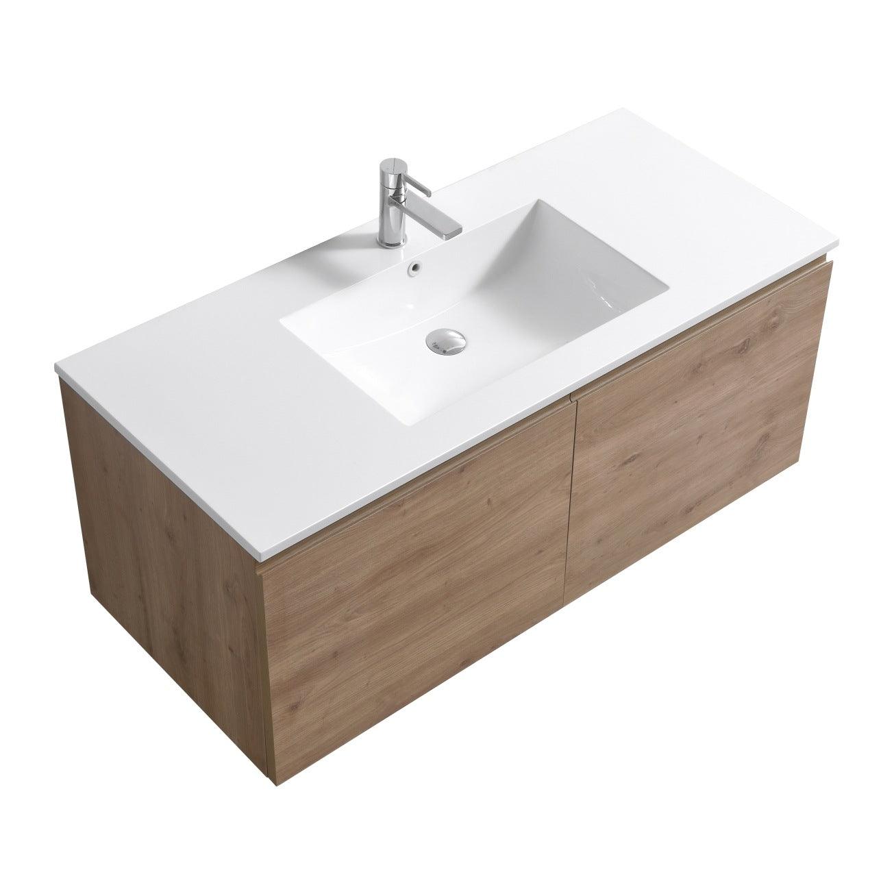 Kube Bath 48″ Single Sink Balli Modern Bathroom Vanity - Hbdepot