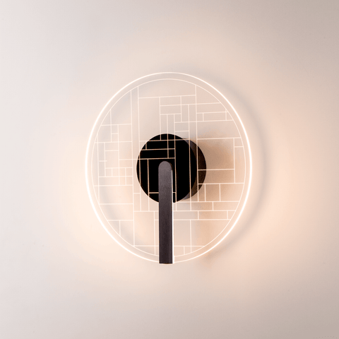 Pageone - Circuit (15.7"Dia.). Wall Sconce - Hbdepot