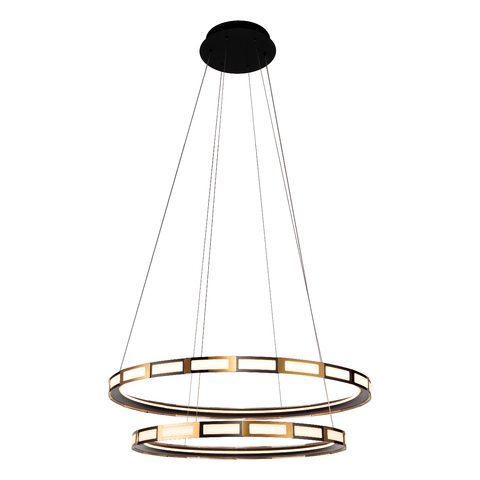 Pageone - Equator (Double Ring). 2 Tier Pendant. Ring - Hbdepot