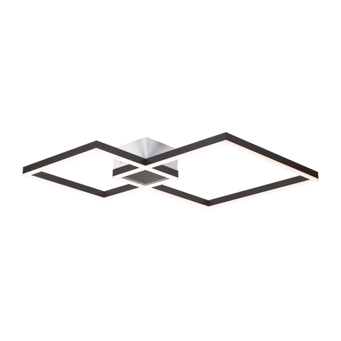 Pageone - Fractal (Small Asymmetric) 22.5". Ceiling. Flush Mount - Hbdepot