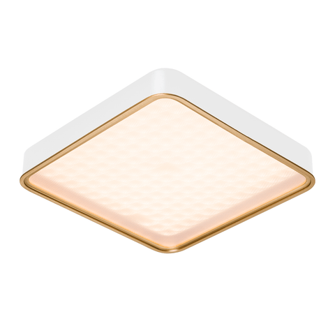 Pageone - Pan (Square M) 12". Ceiling. Flush Mount - Hbdepot