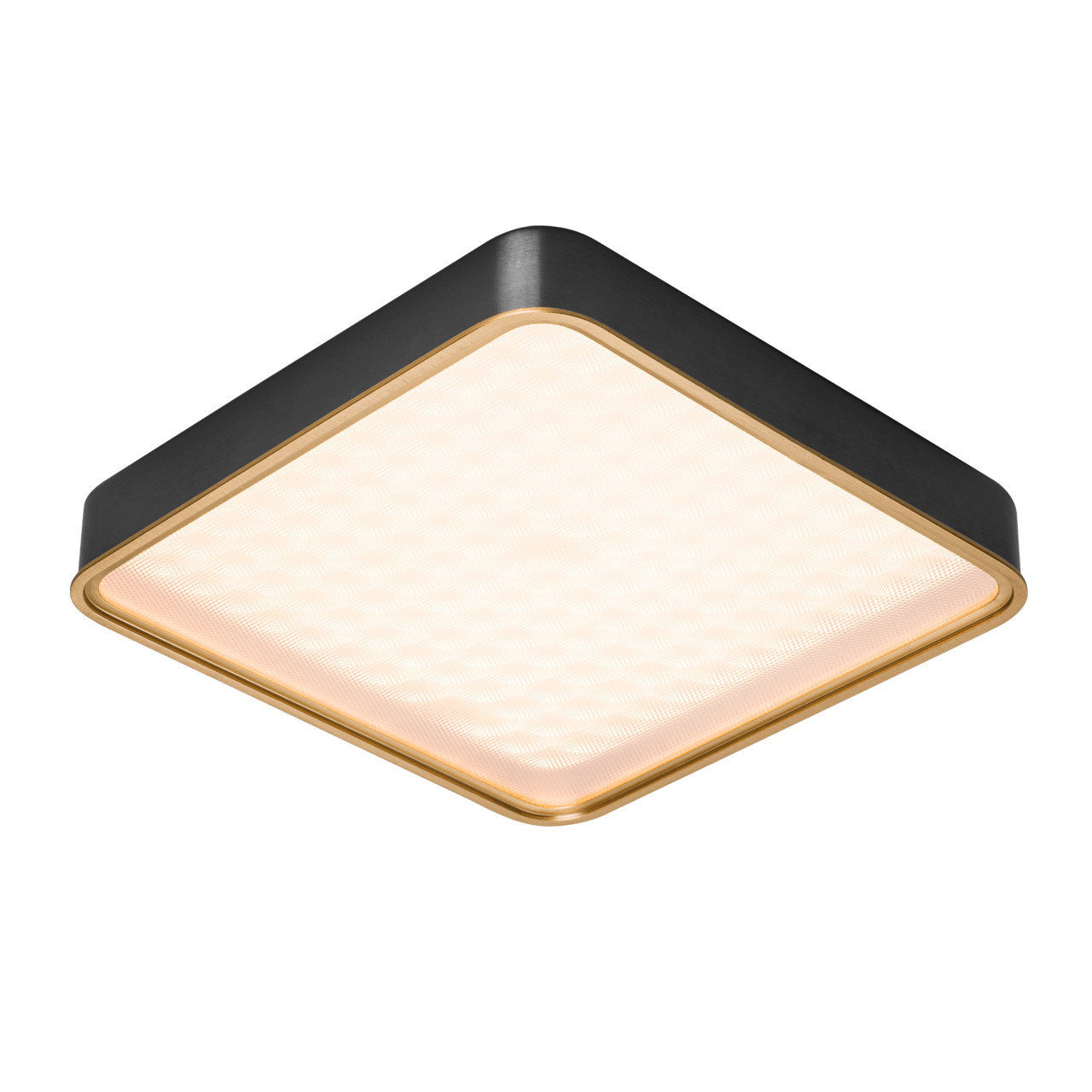 Pageone - Pan (Square M) 12". Ceiling. Flush Mount - Hbdepot
