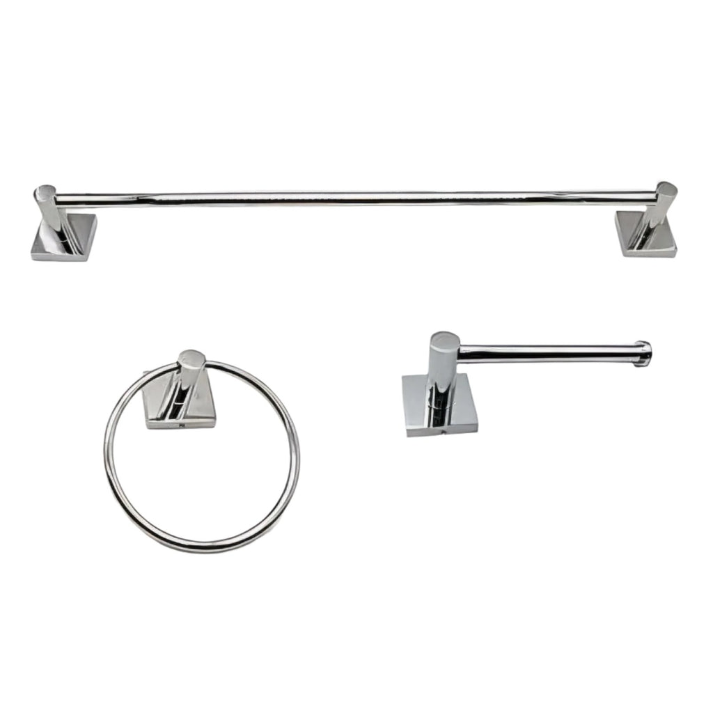 FaucetWorld - 3pc Bathroom Hardware Sets