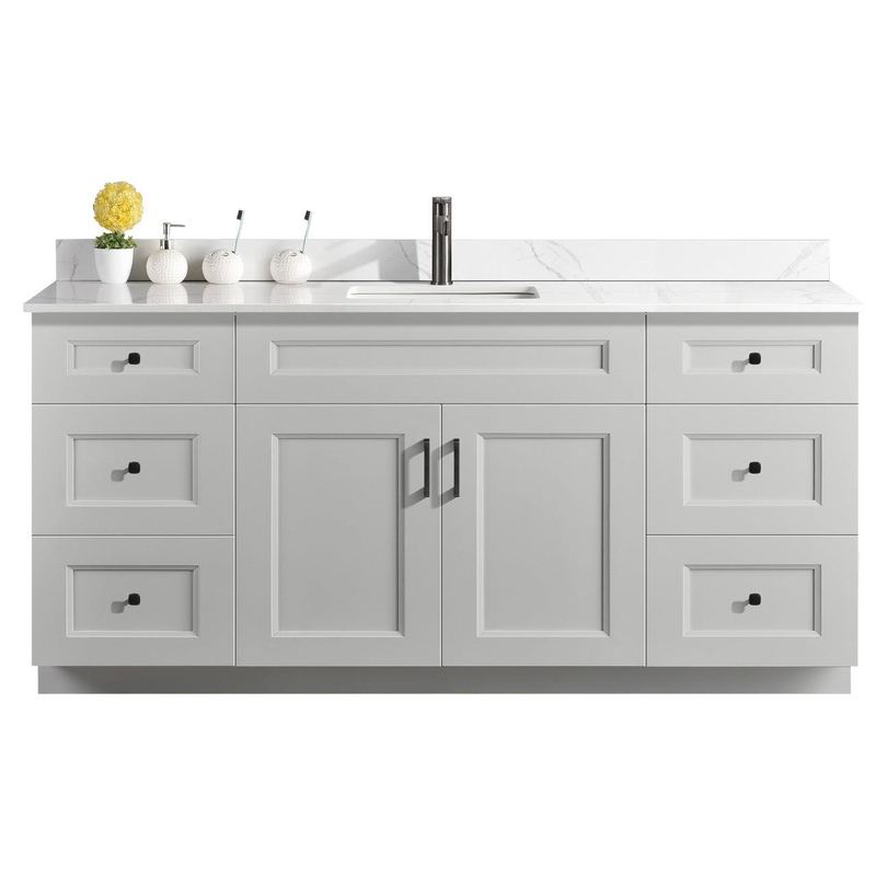 Serena 72″ Single Sink Free Standing Bathroom Vanity - Hbdepot