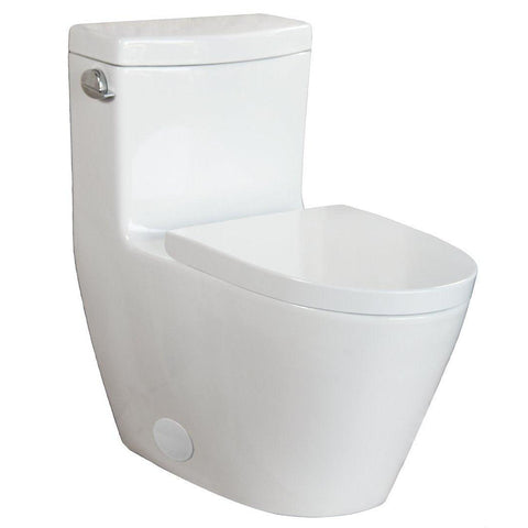 Agua Canada - Totem 1-Piece Toilet with Soft Closing Seat