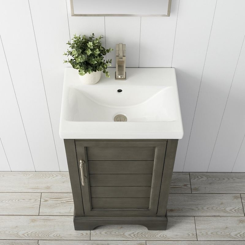 Vanity Art - Madison 20" Single Sink Bathroom Vanity