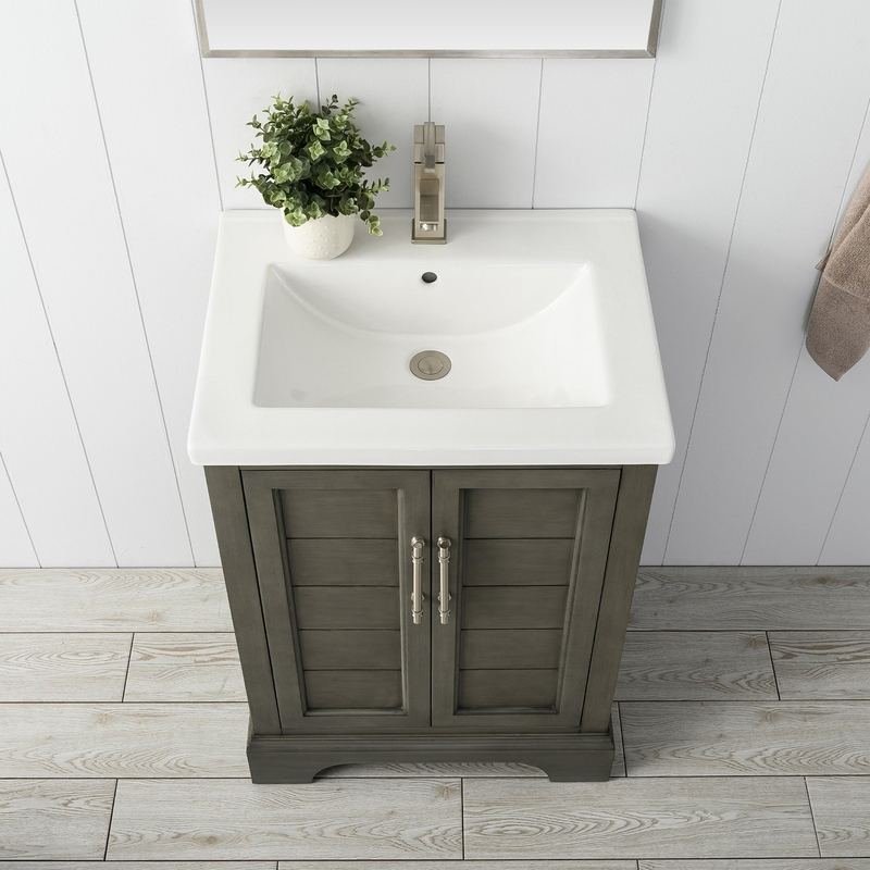 Vanity Art - Madison 24" Single Sink Bathroom Vanity