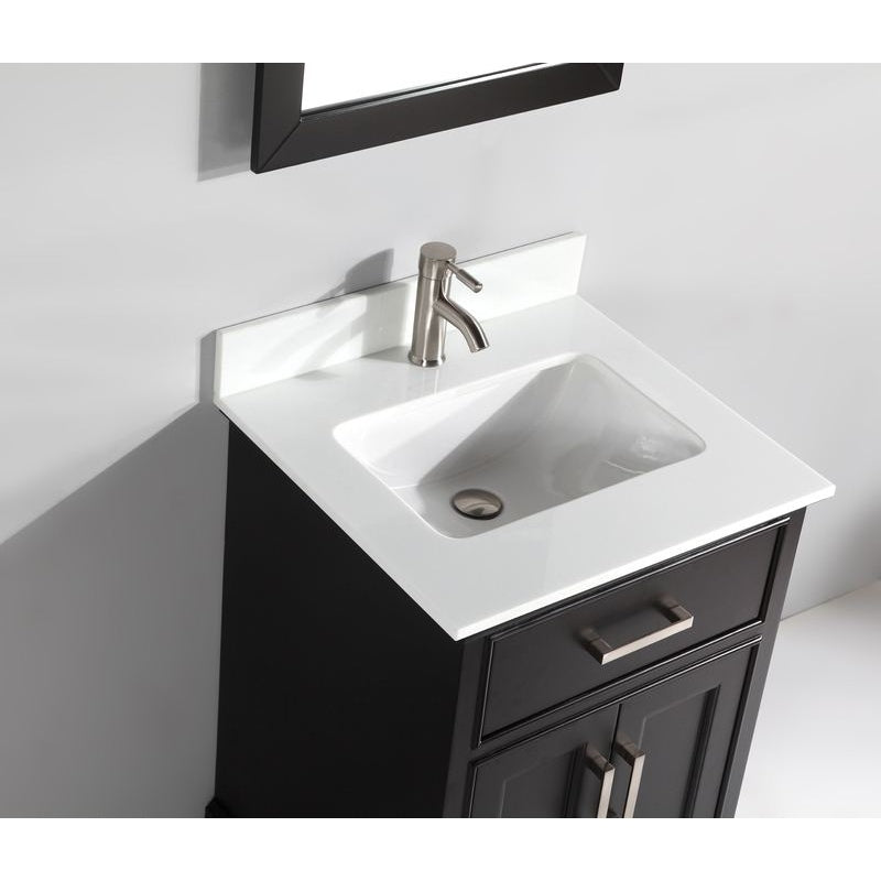 Vanity Art - Paris 30" Single Sink Bathroom Vanity Set with Sink and Mirror