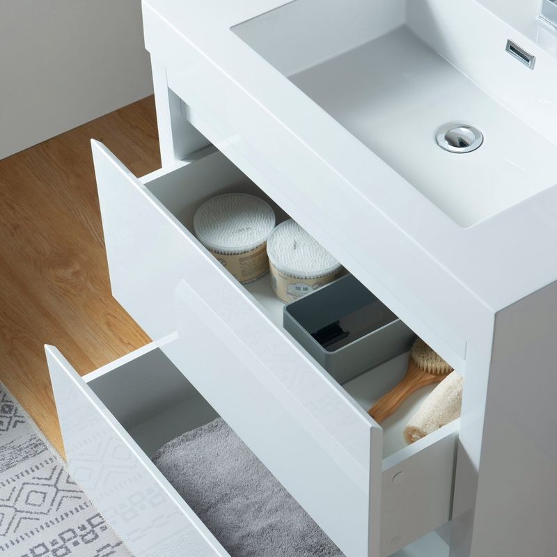 Vanity Art - Berlin 30" Freestanding Single Sink Bathroom Vanity