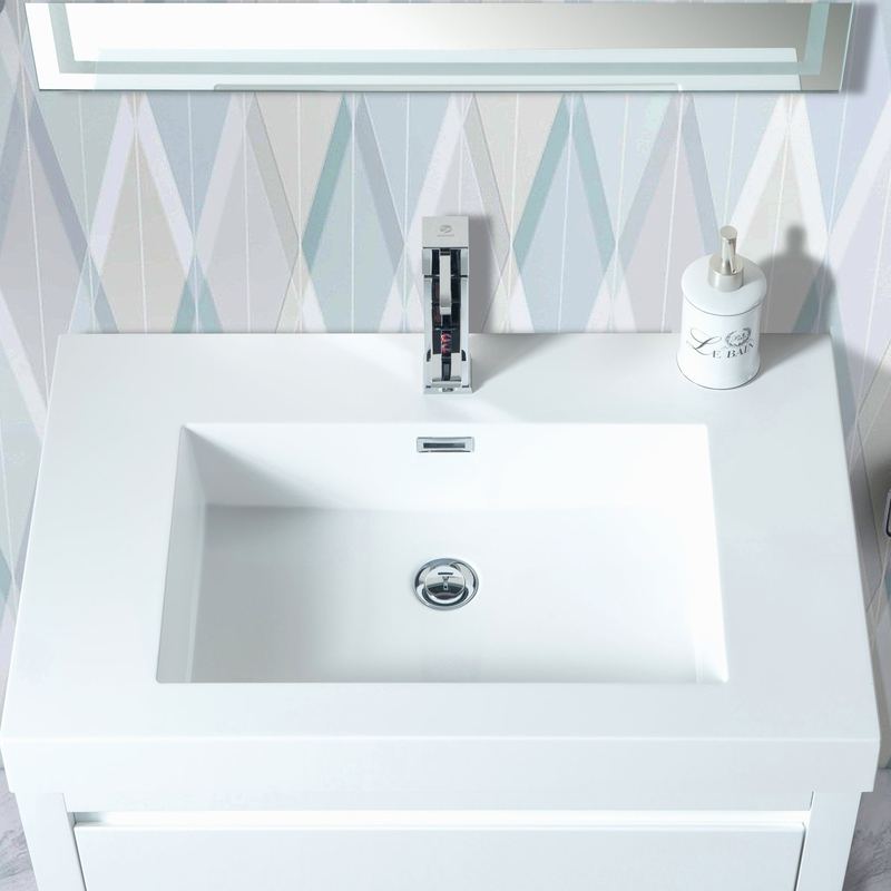 Vanity Art - Berlin 30" Freestanding Single Sink Bathroom Vanity