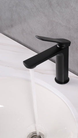 Aqua Balli Single Lever Bathroom Vanity Faucet - Hbdepot