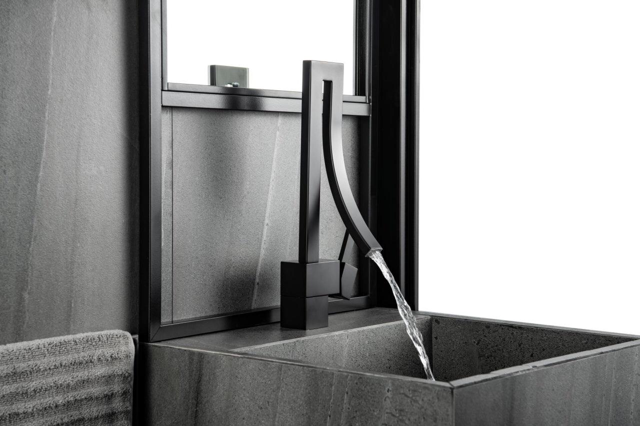 Aqua Elegance Single Lever Wide Spread Faucet - Hbdepot