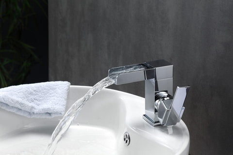Aqua Fontana Single Lever Waterfall Faucet - Hbdepot