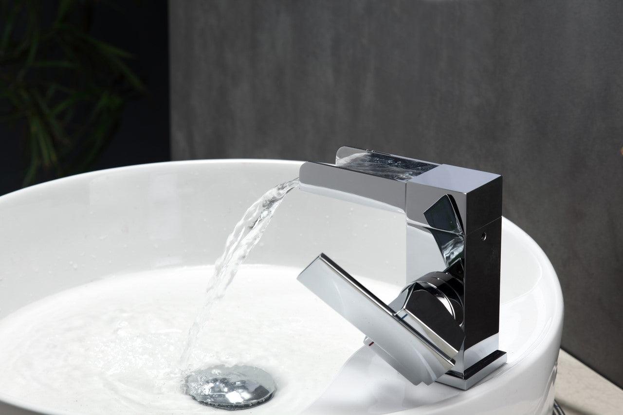 Aqua Fontana Single Lever Waterfall Faucet - Hbdepot