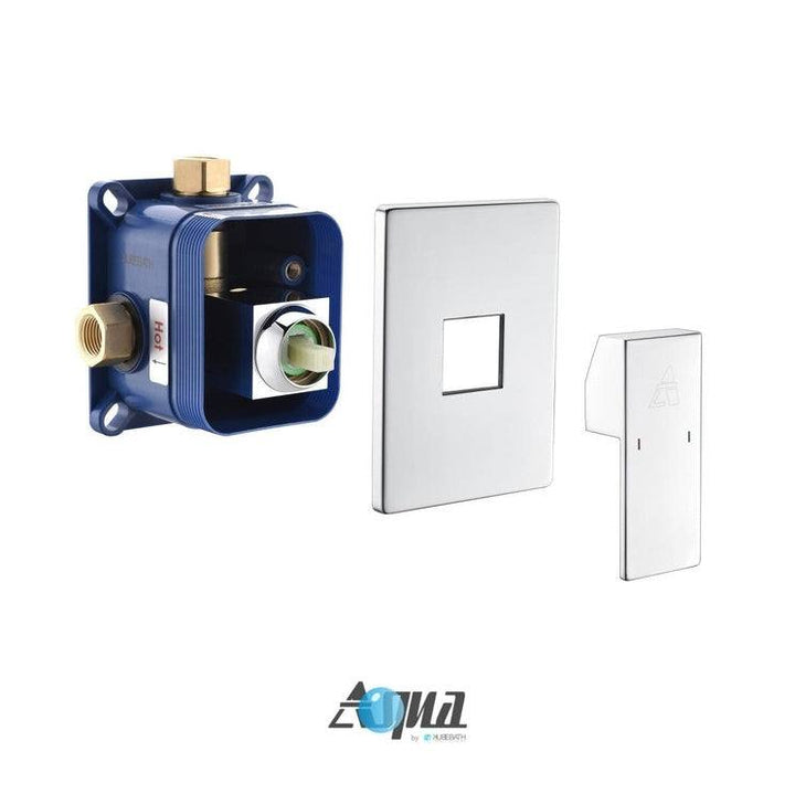 Aqua Piazza Shower Set with Square Rain Shower - Home and Bath Depot