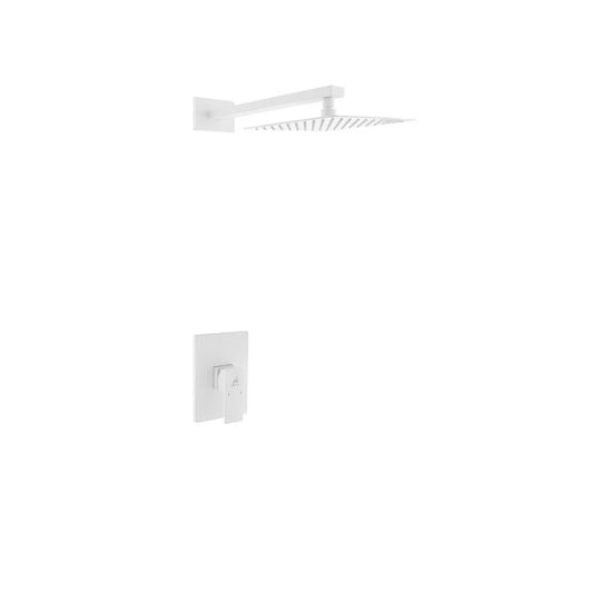 Aqua Piazza Shower Set with Square Rain Shower - Home and Bath Depot