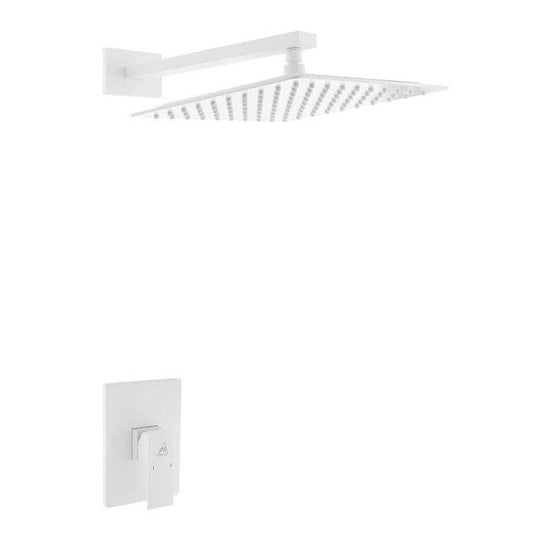 Aqua Piazza Shower Set with Square Rain Shower - Home and Bath Depot