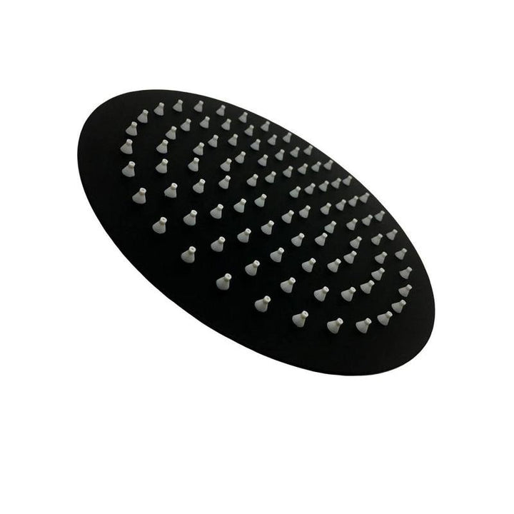 Aqua Rondo 8" Super Slim Round Shower Head - Hbdepot