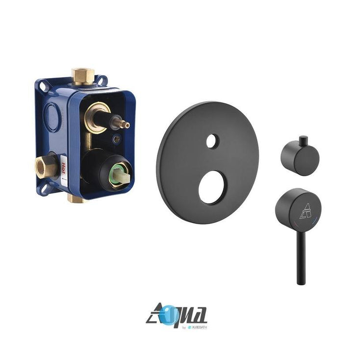Aqua Rondo Shower Set With Rain Shower (Handheld and Tub Filler) - Home and Bath Depot