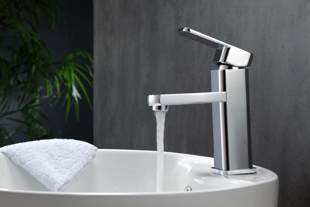 Aqua Soho Single Hole Mount Bathroom Vanity Faucet - Hbdepot