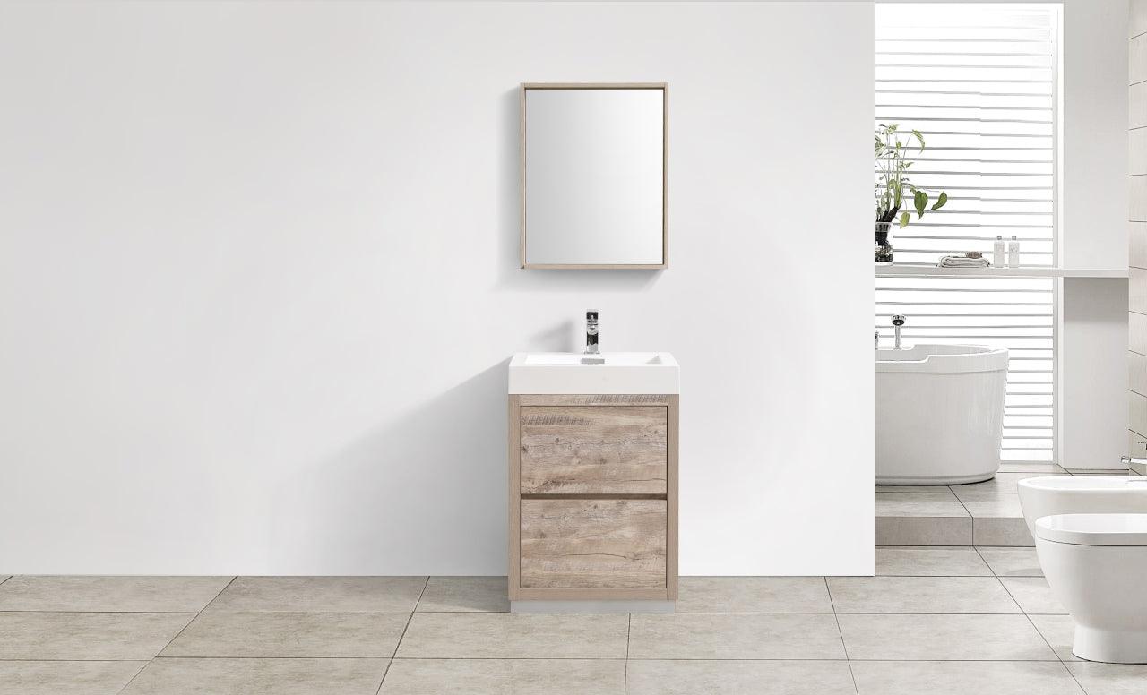 Bliss 24" Free Standing Modern Bathroom Vanity - Home and Bath Depot