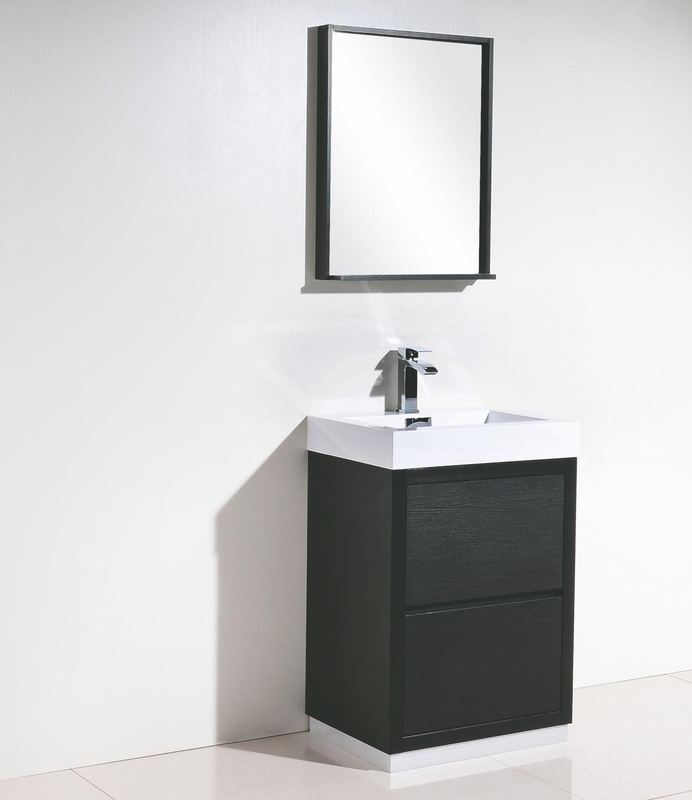 Bliss 24" Free Standing Modern Bathroom Vanity - Home and Bath Depot