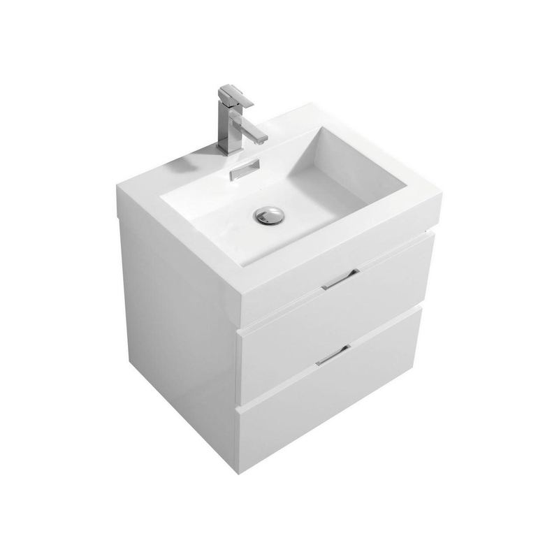 Bliss 24" Wall Mount Modern Bathroom Vanity - Home and Bath Depot
