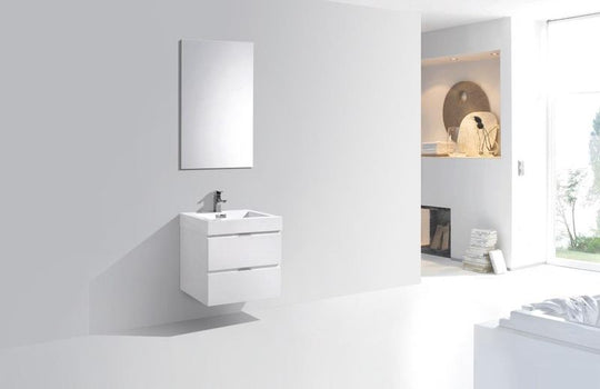 Bliss 24" Wall Mount Modern Bathroom Vanity - Home and Bath Depot